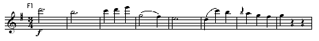 ト長調 3/4拍子